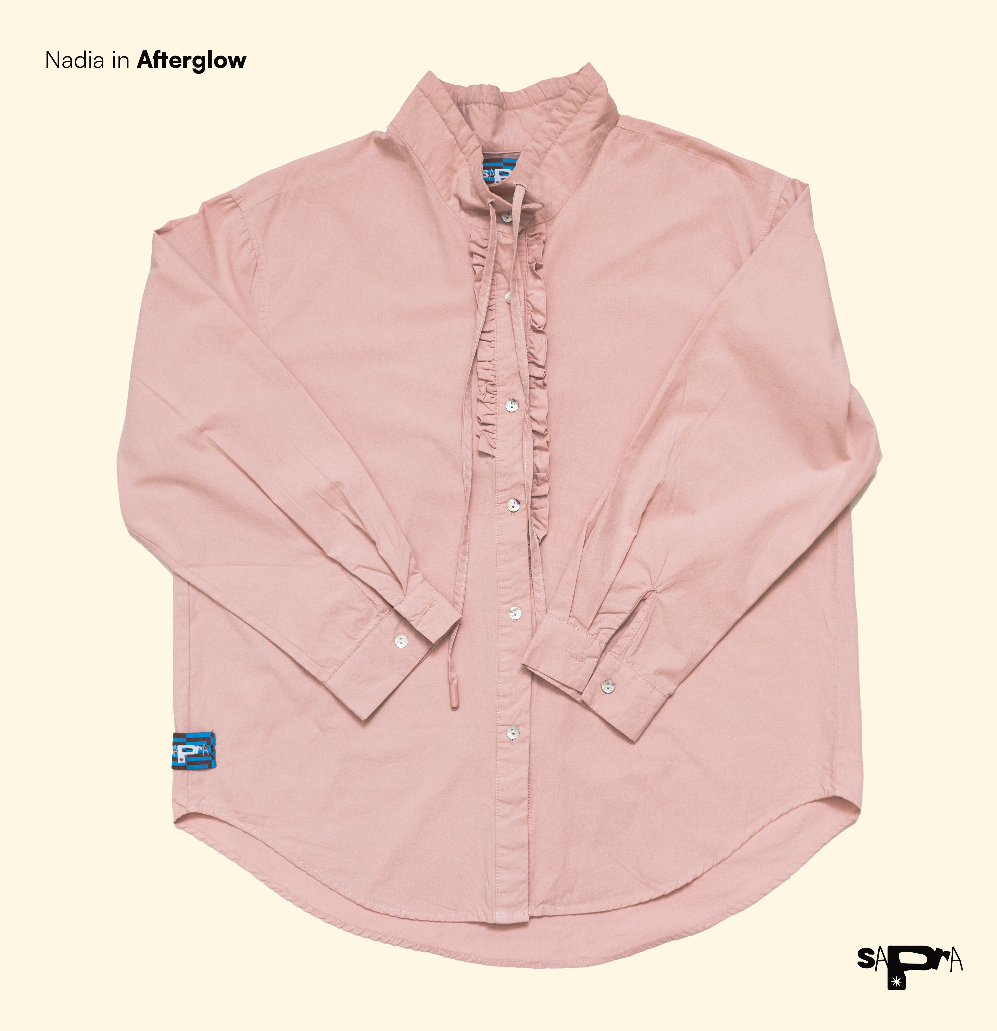 The Nadia Cotton Collared Shirt