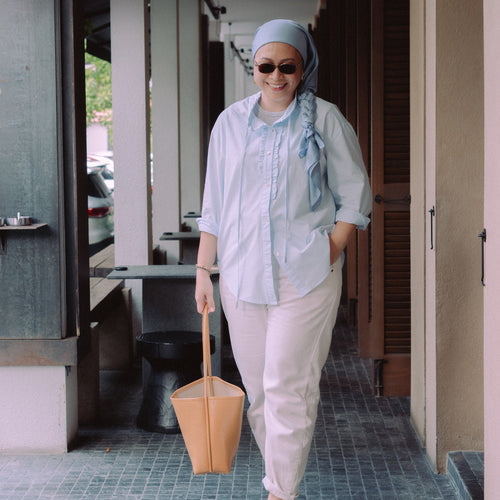 The Nadia Cotton Collared Shirt