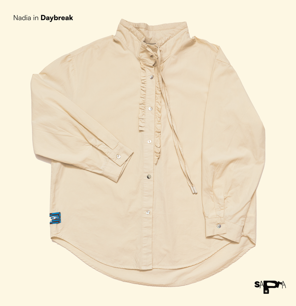 The Nadia Cotton Collared Shirt