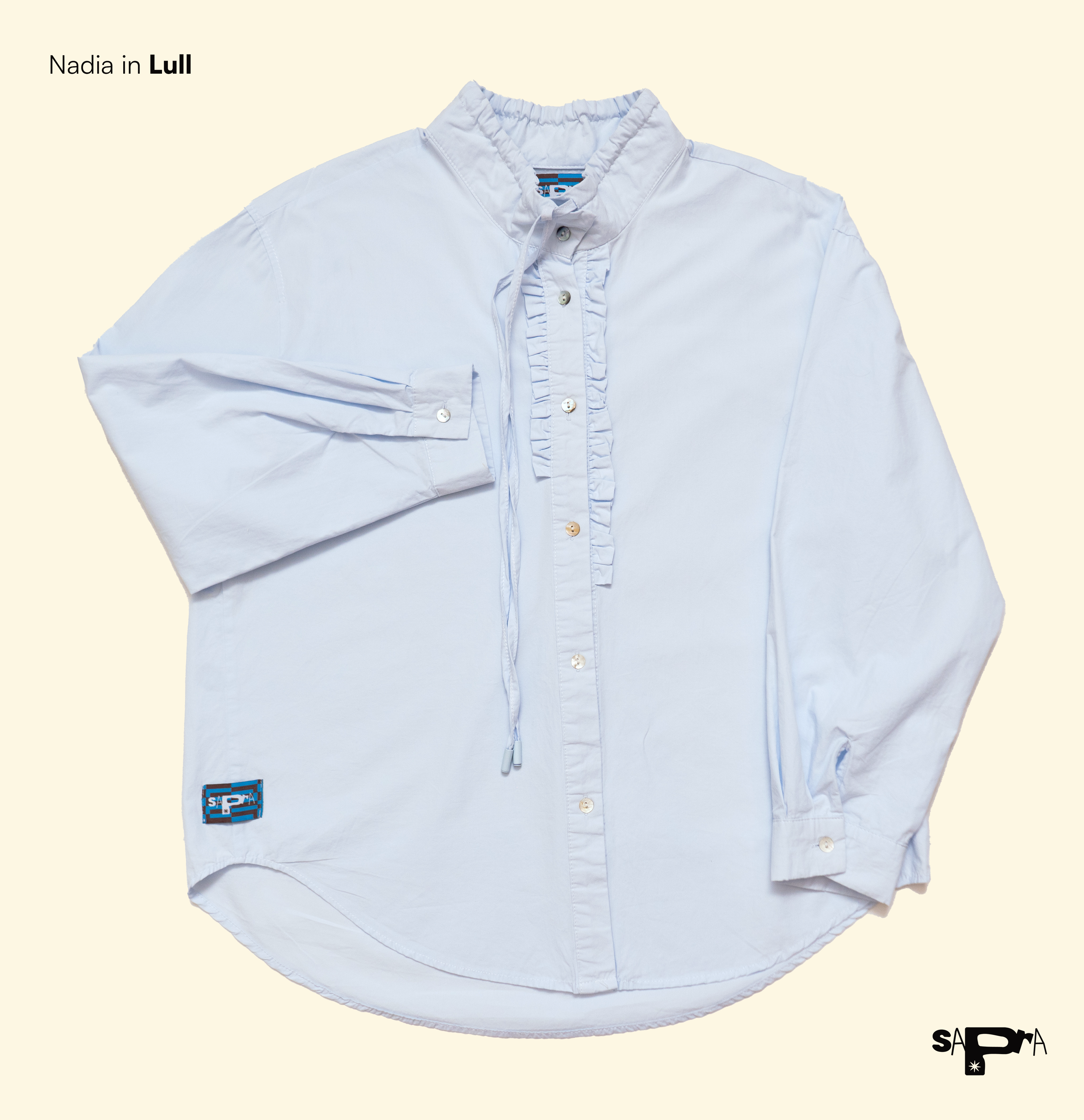 The Nadia Cotton Collared Shirt