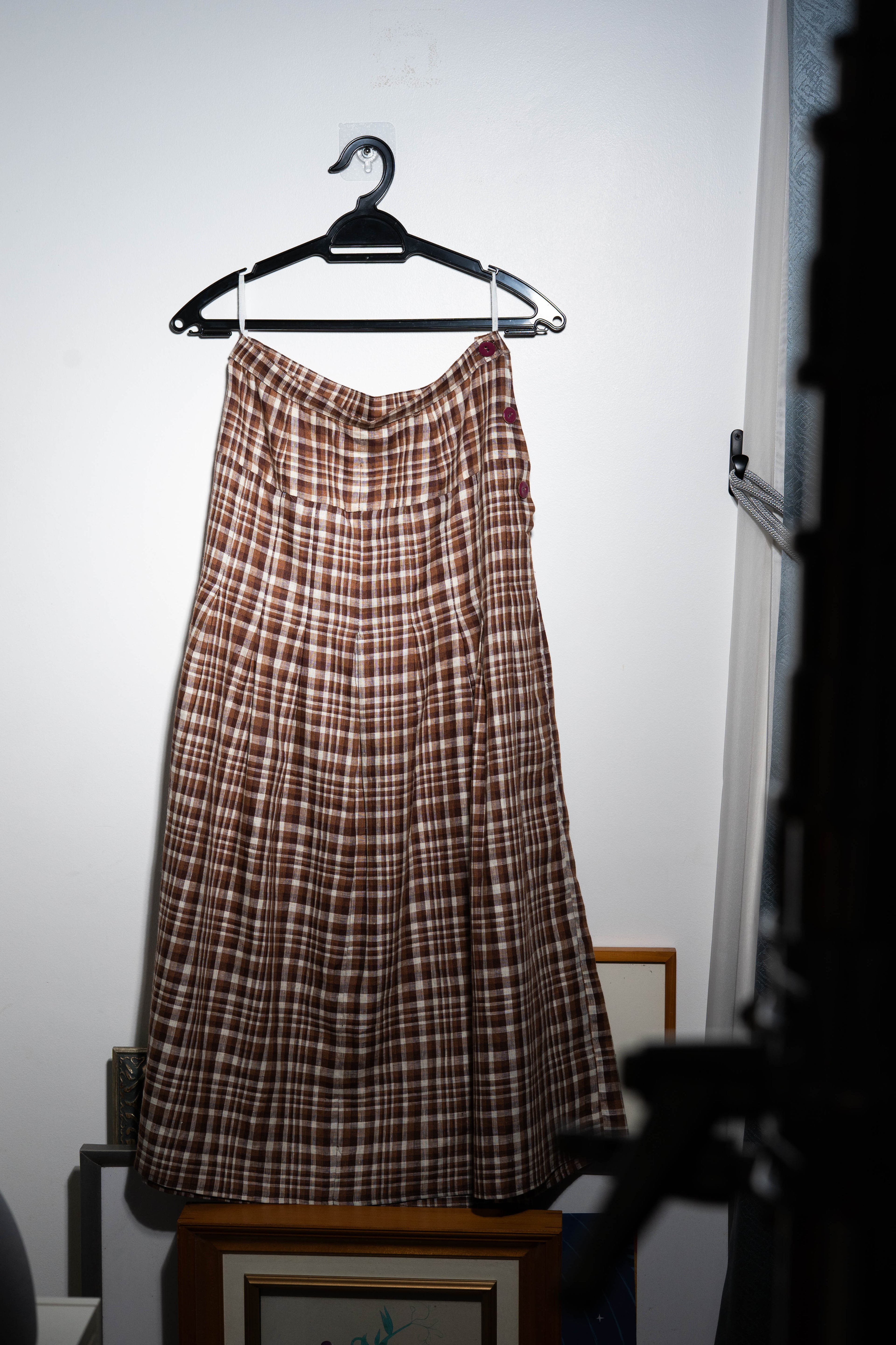 PURE LINEN PATCHWORK SAADA SKIRT